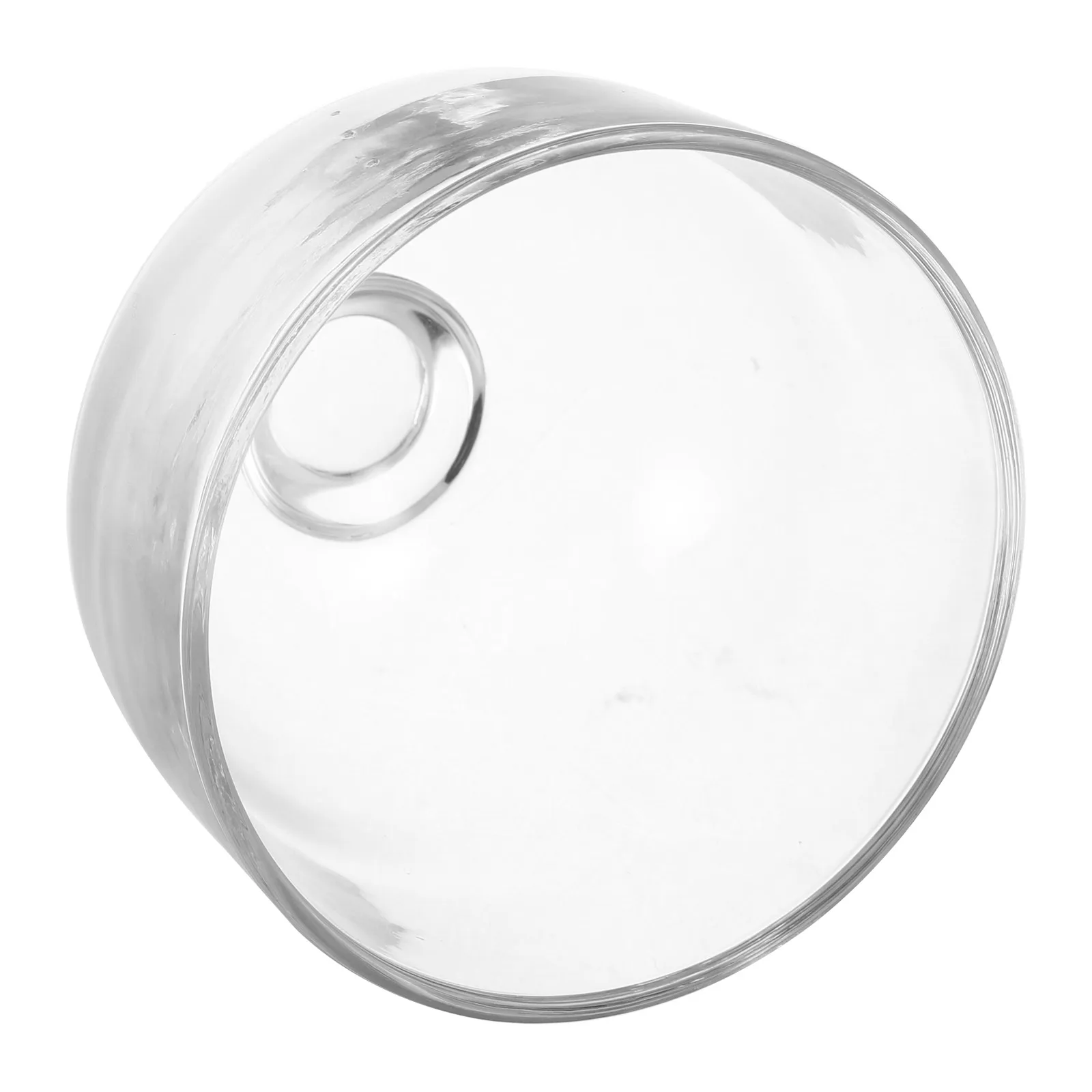 

Clear Glass Cake Dome Cover Round Food Grade Transparent Lid for Dessert Cheese Display Protection Freshness Keeper Serving