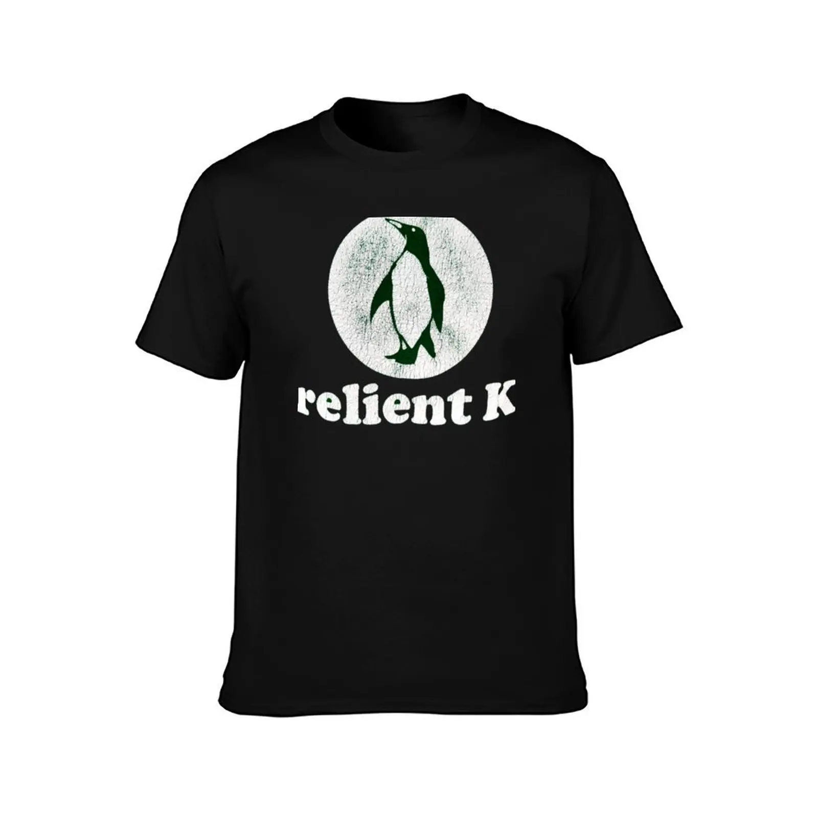 relient k penguin T-Shirt Fashion Casual Short Sleeve Top T-Shirt