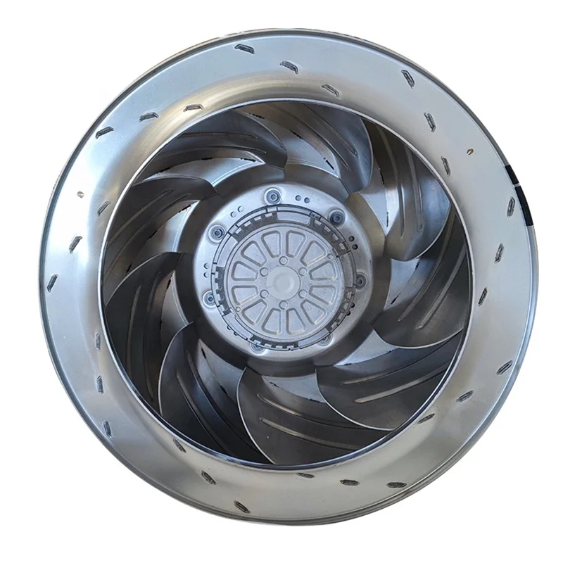 R4D560-AQ01-05 560mm 230V/400V AC 2.41KW 4.7A 1350RPM Ball bearing wind turbine centrifugal cooling fan