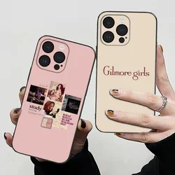 G-Gossip Girl Design Art Phone Case For iPhone 15,14,13,12,11 Plus,Pro,Max,XR,XS,X,7,8 Plus,SE,Mini Soft Black Cover