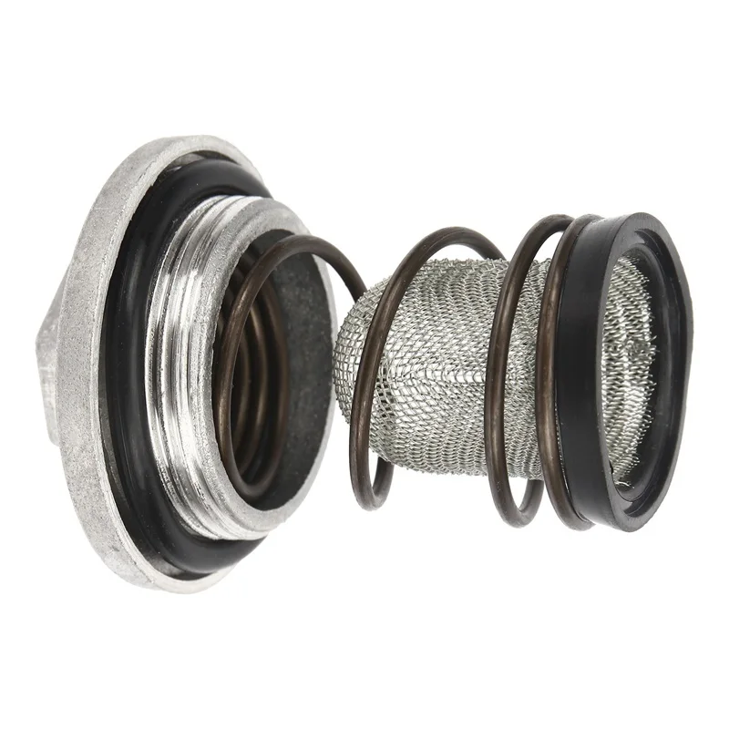 Oil Drain Plug Set With Spring Filter for GY6 50cc to 150cc Chinese Scooter Moped for Baotian Benzhou Znen Taotao