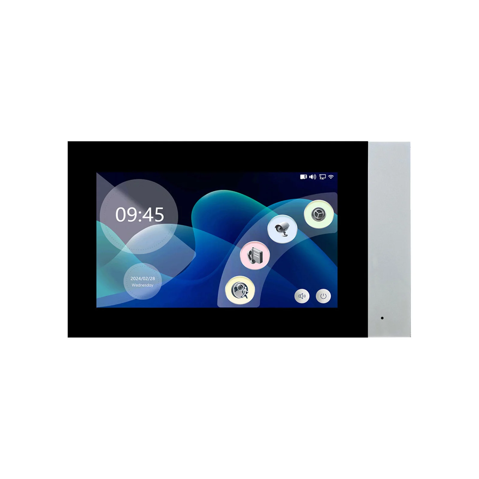 Video Intercom Video Doorbell Smart Home Intercom System 7 inch LCD Touchscreen Tuya WiFi 1080P 2 Wire for Villa D5