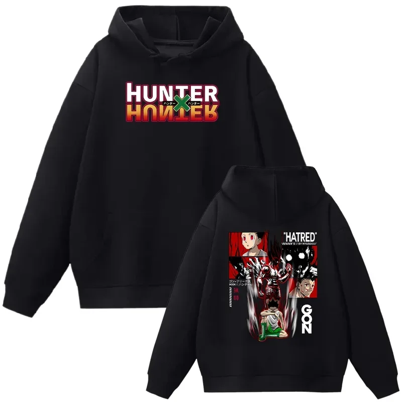 Hunter X Hunter GON·FREECSS Manga Printed Hoodies Men Women Harajuku Pullover Autumn Winter Long Sleeve Sweatshirts Clothing