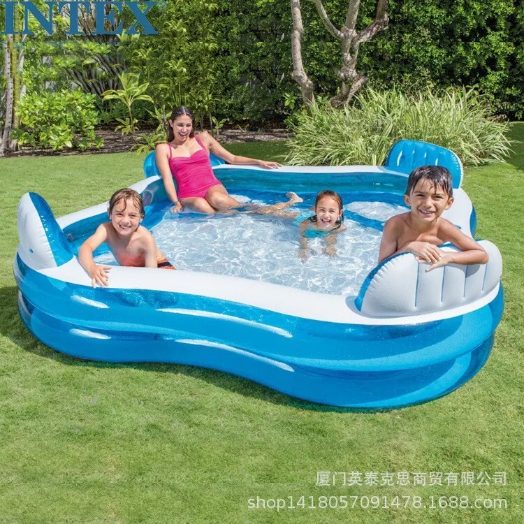 Tappetino gonfiabile per piscina all'aperto pieghevole per uso domestico in PVC per bambini