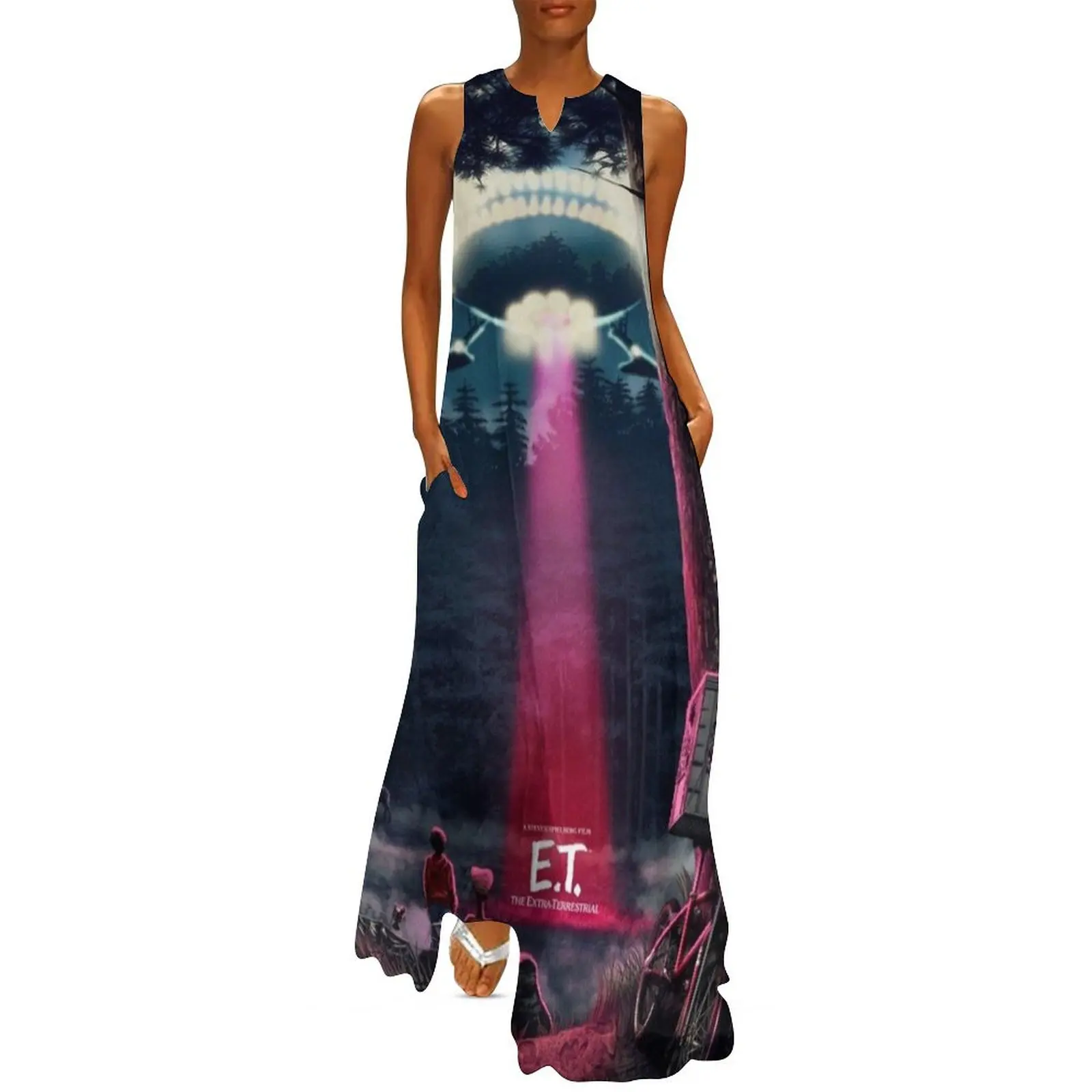 E.T. The Extra Terrestrial (1982) Movie Long Dress prom dress 2025 dresses summer woman 2025 Dress