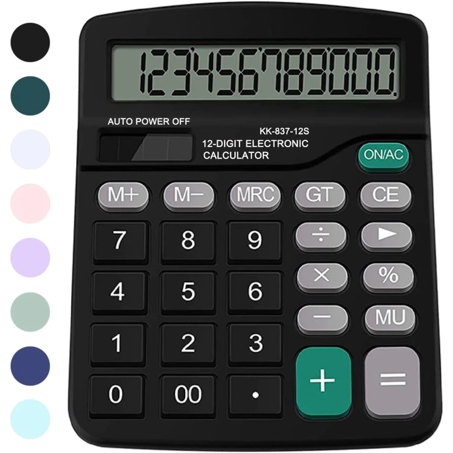 Cute Dual Power Office Desk Calculator with Large Display
