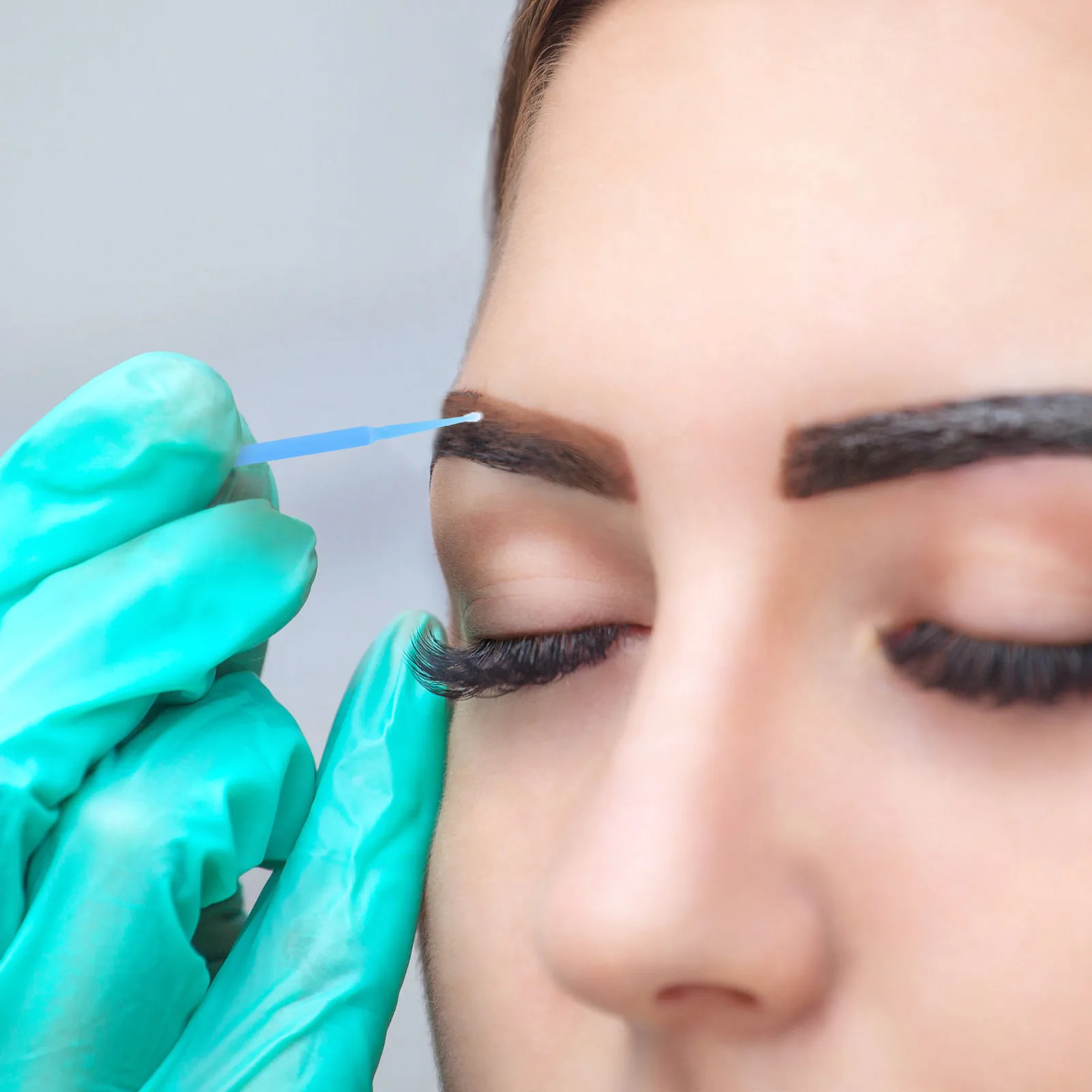 عبوتان من فرش القطن للتجميل للاستعمال مرة واحدة، أعواد توزيع الأسنان المتينة للاستخدام الطبي، متعددة الأغراض عن طريق الفم