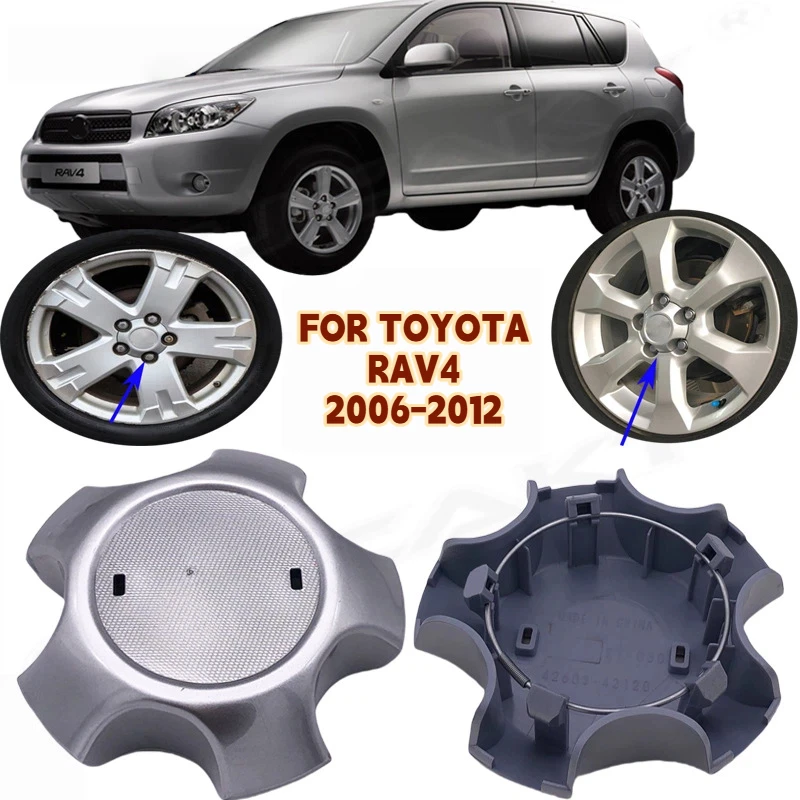 

FOR TOYOT RAV4 2006-2012 Wheel cover,Wheel center hub cover,Silver wheel hub cover