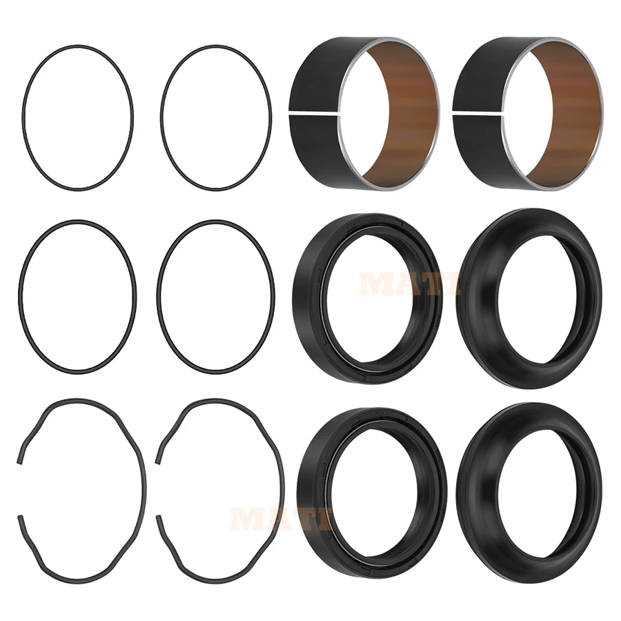 

Front Fork Damper Oil Bush Dust Seal Kit For Suzuki GSX-R1000 2009-2024 O.E.M# 51173-27G00 51152-47H10