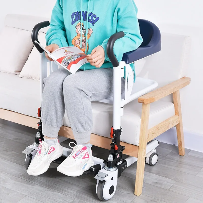 Multi-Function Patient Transfer Lift Chair Home Mobility Cart with Bath Toilet  Wheelchair Functions