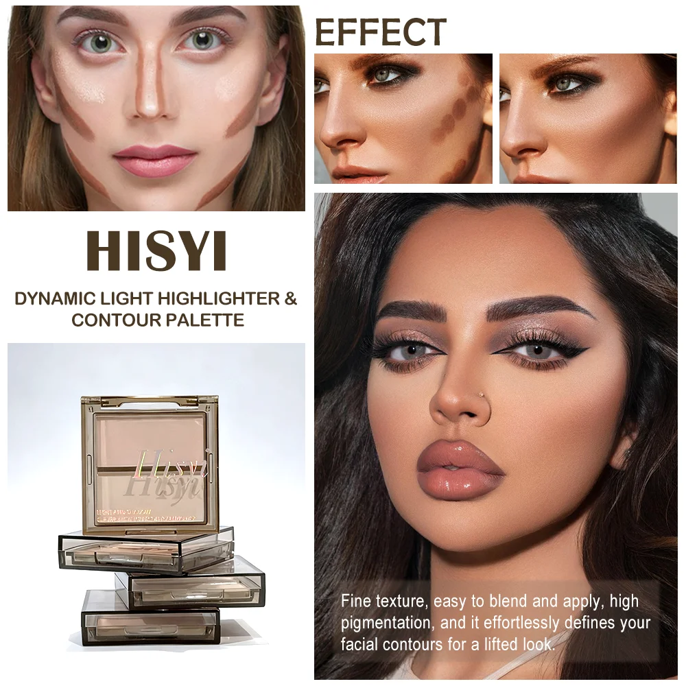 Sombra de ojos desnuda mate aterciopelada para iluminar los ojos y ocultar la cara, mezcla fácil de múltiples idiomas, resistente al agua de larga duración, Navidad Invierno