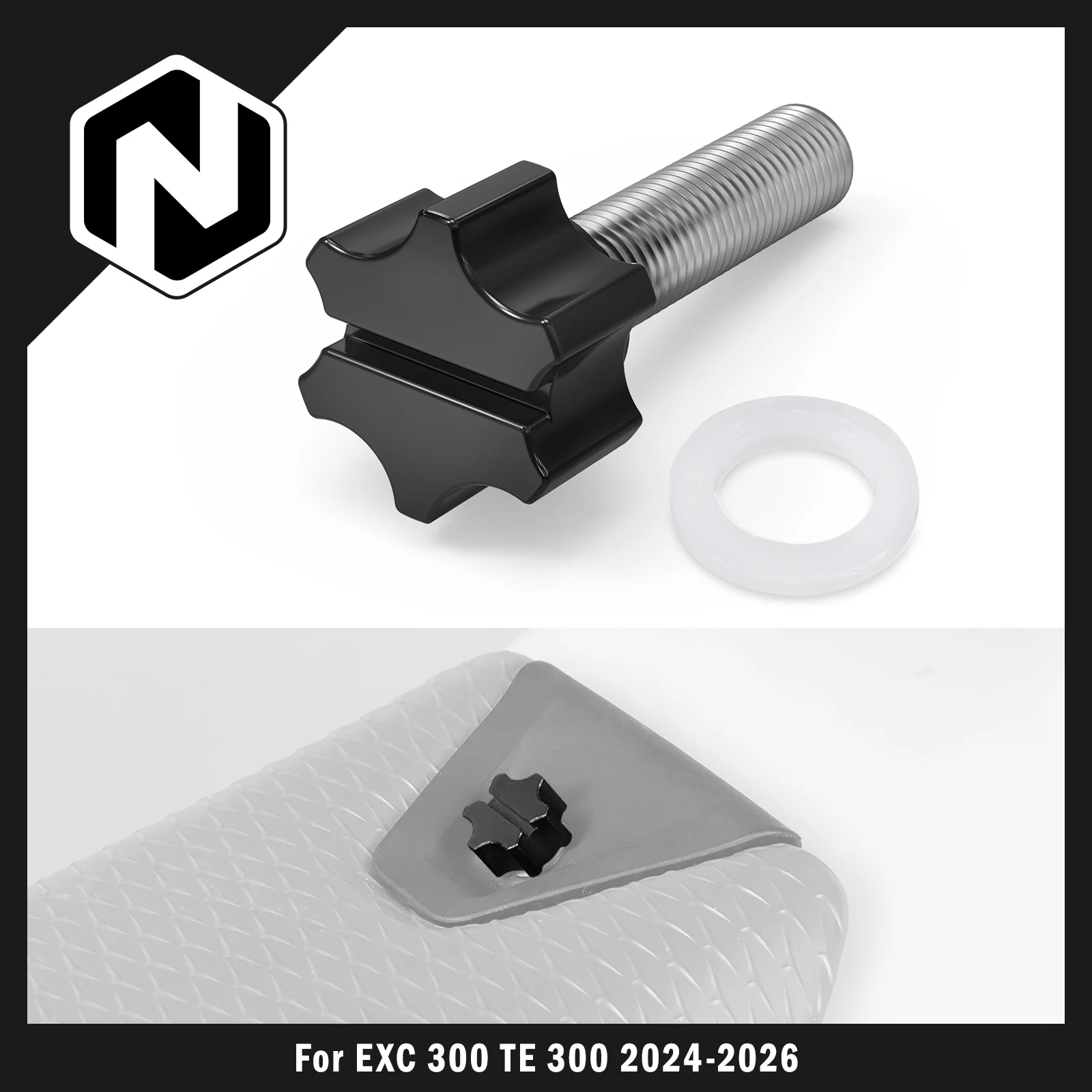 

NICECNC 2024-2026 For Husqvarna TE 300 FE 250 FE 350 FE 450 501 TX 300 Quick Release Seat Bolt Screw For KTM EXC 300 EXCF 350