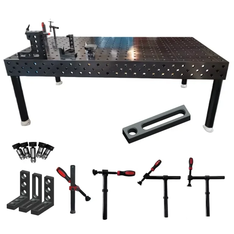 

New 3D Welding Fixture Table Nitrided Steel High Hardness Nitriding Treatment No Electricity Required