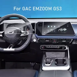 Tempered Glass screen Protector For GAC EMZOOM GS3 2023 2024 car gps Navigator and instrument anti-scratch interior film