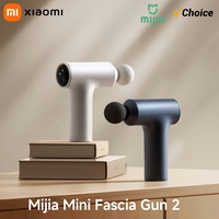 XIAOMI Mijia Mini Fascia Gun 2 Portable Muscle Massage Gun 18kg Thrust Brushless Silent Motor 3 Massage Heads Relax the Body