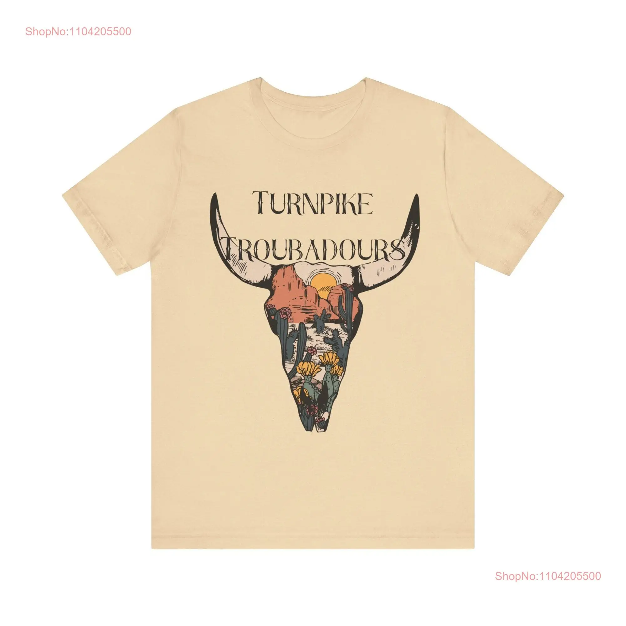 Turnpike Troubadours shirt long or short sleeves