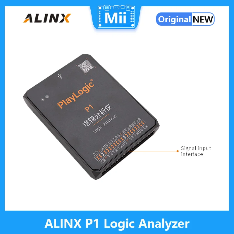 ALINX P1 PlayLogic logic analyzer 500M sampling rate 32 Channels