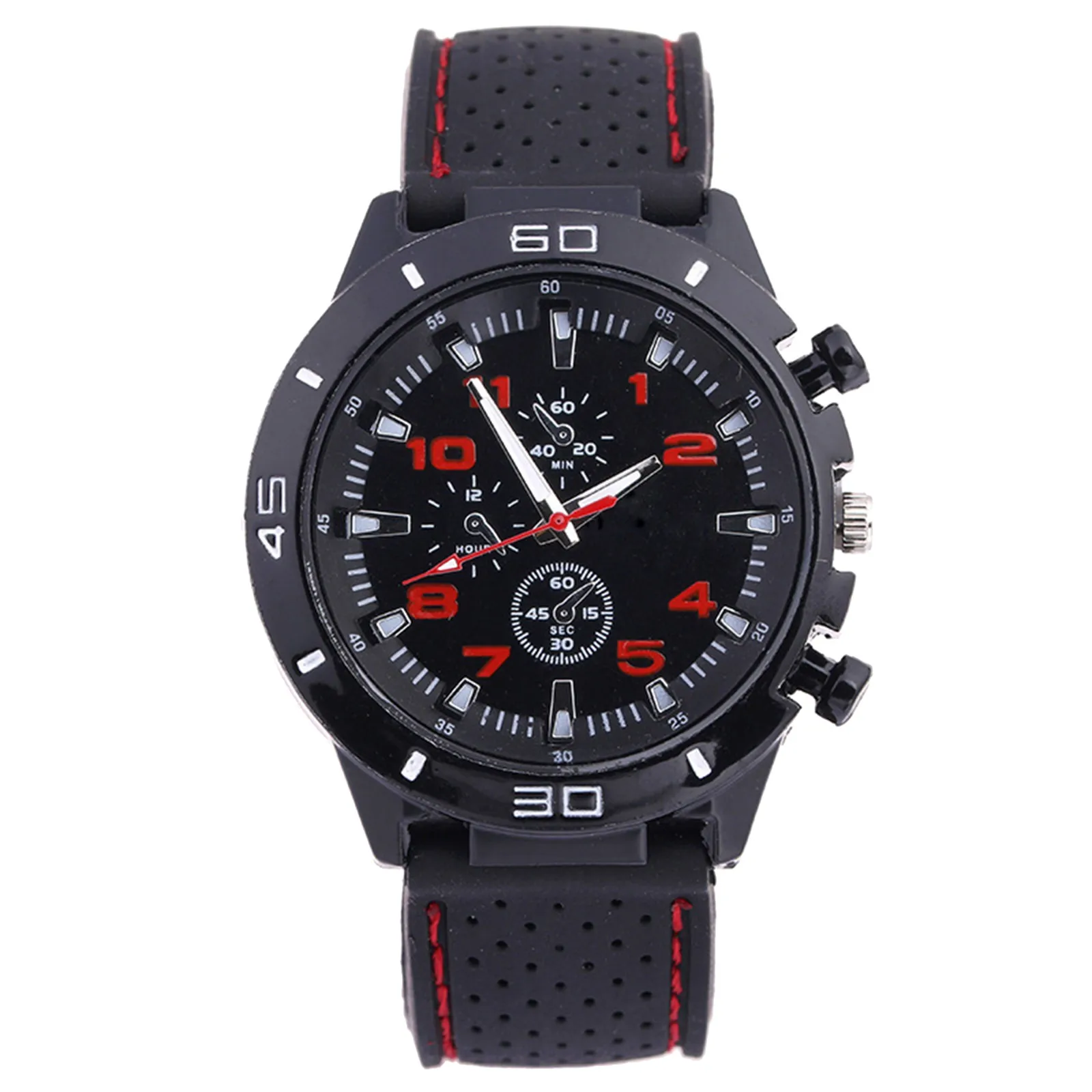 Man Watch Quartz Watch Men Military Watch Sports Watch Silicone Strap Sports Watch Masculino High Quality Big Dial