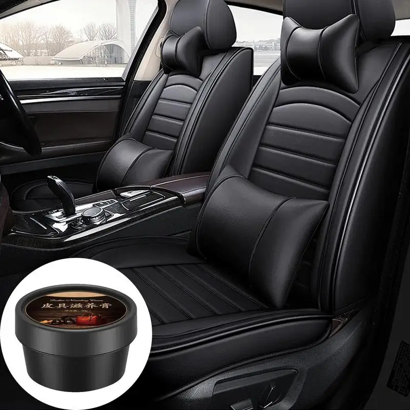 50G Leren Kras Reparatie Multifunctionele Auto Polijstkit Waterdichte Reiniging En Onderhoud Nerts Olie Crème Voor Auto 'S Stoelen Sofa