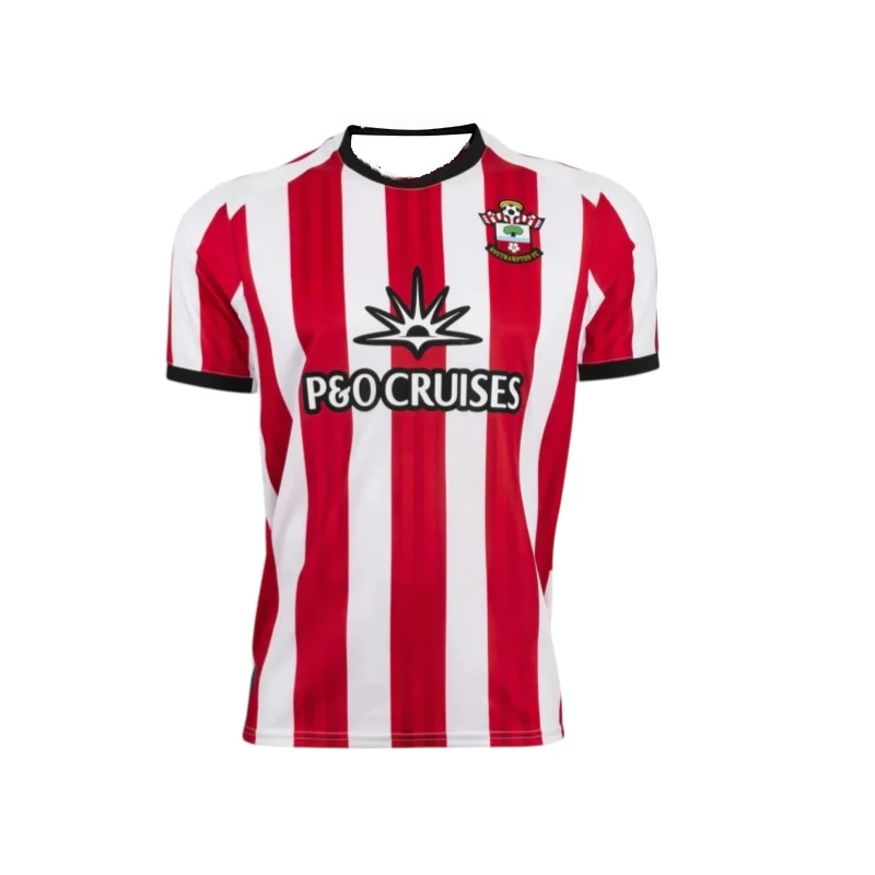 26-27 New Southampton Men's Football Jersey 3D Printed Y2K Super Fast Drying T-shirt Suitable for Daily and Training Wear