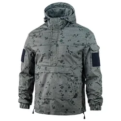 Tactical Sweater Pullover Men's Spring and Autumn Outdoor Commuting Leisure Warm  Camo Coat