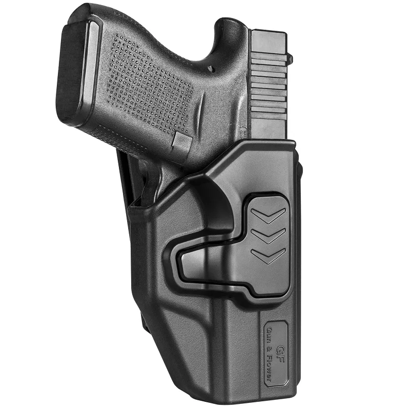 OWB Holsters,Only Compatible with Glock 43 43x, ,Not Fit G43X MOS or G43X with Rail,Outside Waistband Carry Holster,Right Hand