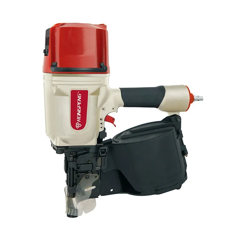 

RONGPENG MCN100 Factory Price High Industrial Quality Max Coil Nailer Air Coil Nail Gun for Pallets and Framing