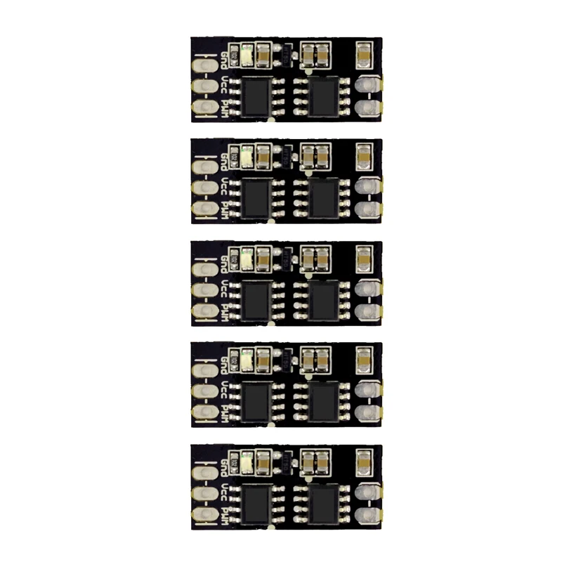 Módulo de accionamiento ESC cepillado, placa bidireccional, controlador de velocidad del Motor DC 1S-3S, Lipo PPM/COM, piezas para modelo de barco/coche RC, 3 uds.