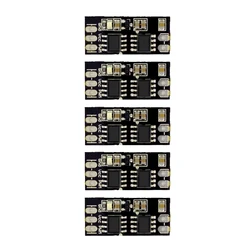 5PCS Brushed ESC Drive Module Board Bidirectional DC Motor Speed Controller 1S-3S Lipo PPM/COM Parts for RC Boat/Car Model