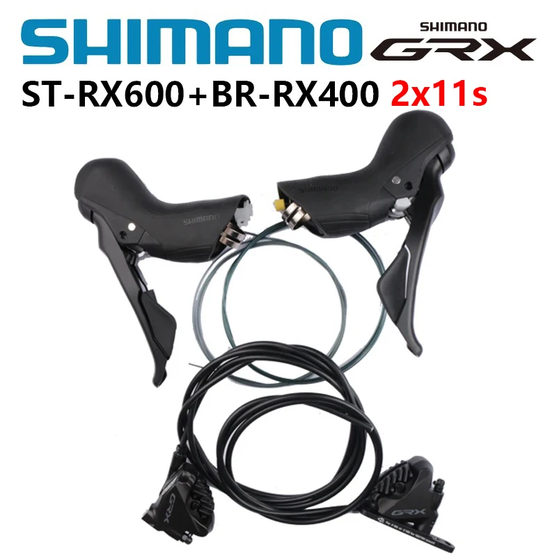 

Shimano GRX RX600 Brake ST-RX600 BR-RX400 2x11s Brake Hydraulic Disc Brake DUAL CONTROL LEVER For Road Bike Original Shimano