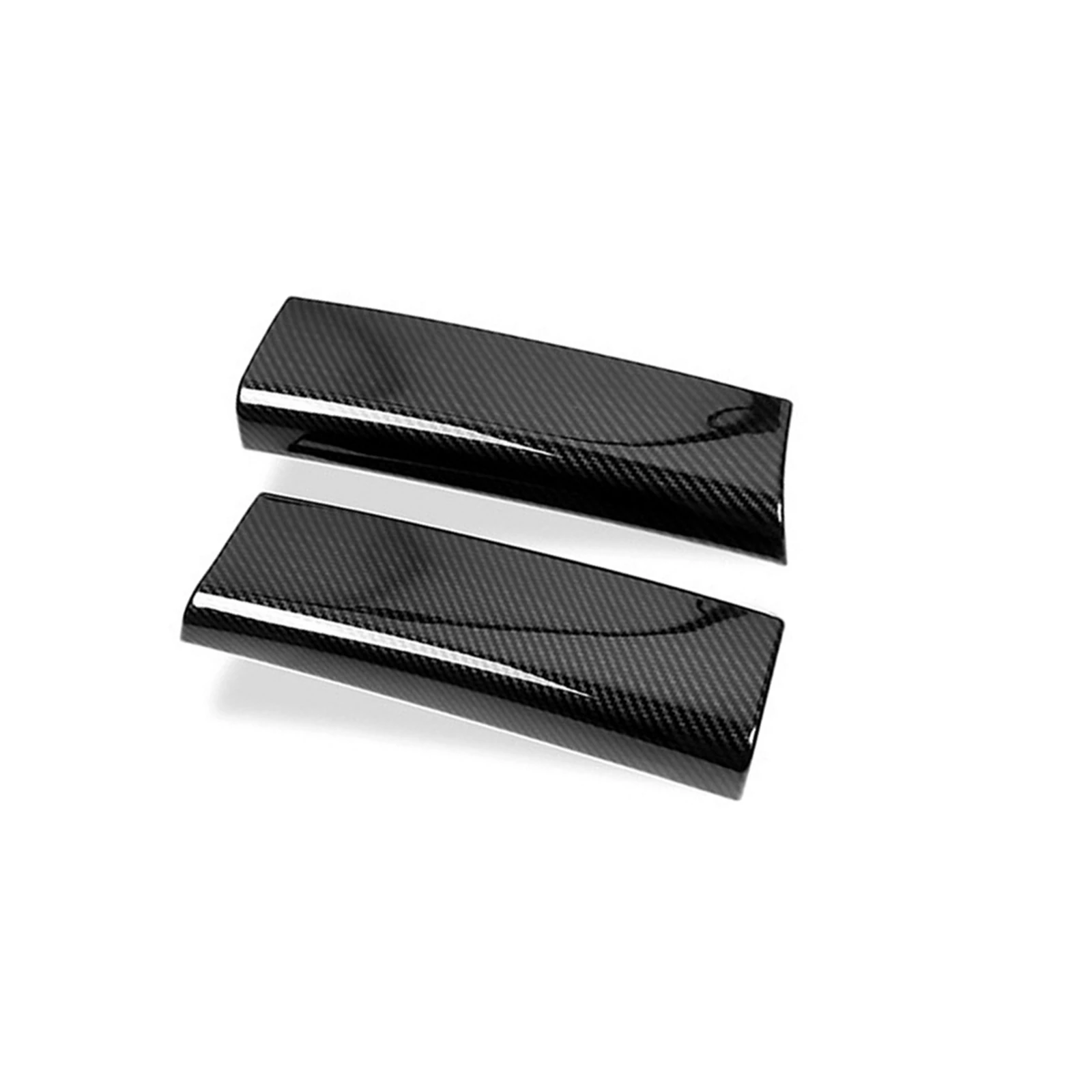 Pop Carbon Fiber Look Center Armrest Box Panel Cover Trim For Mercedes-Benz A B CLA GLB GLA Class W177 V177 W247 C118 W118 X247