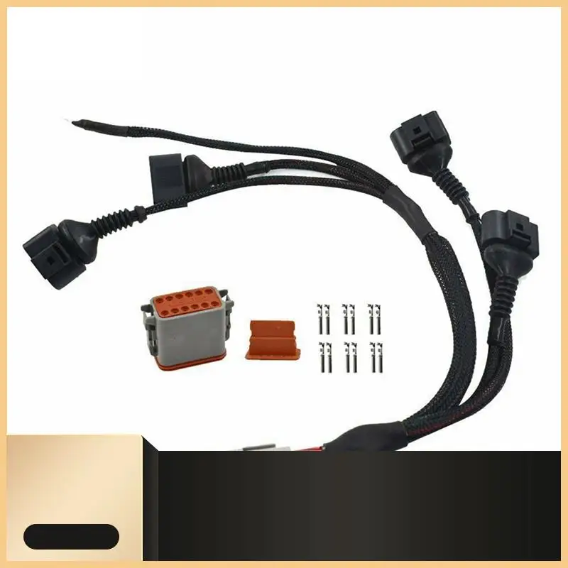 

2Pcs 1.8T Ignition Coil Wiring Harness Loom For 1997-2006 TT A4 Quattro Golf Jetta Passat Beetle 1.8L Turbocharged Parts-N30R