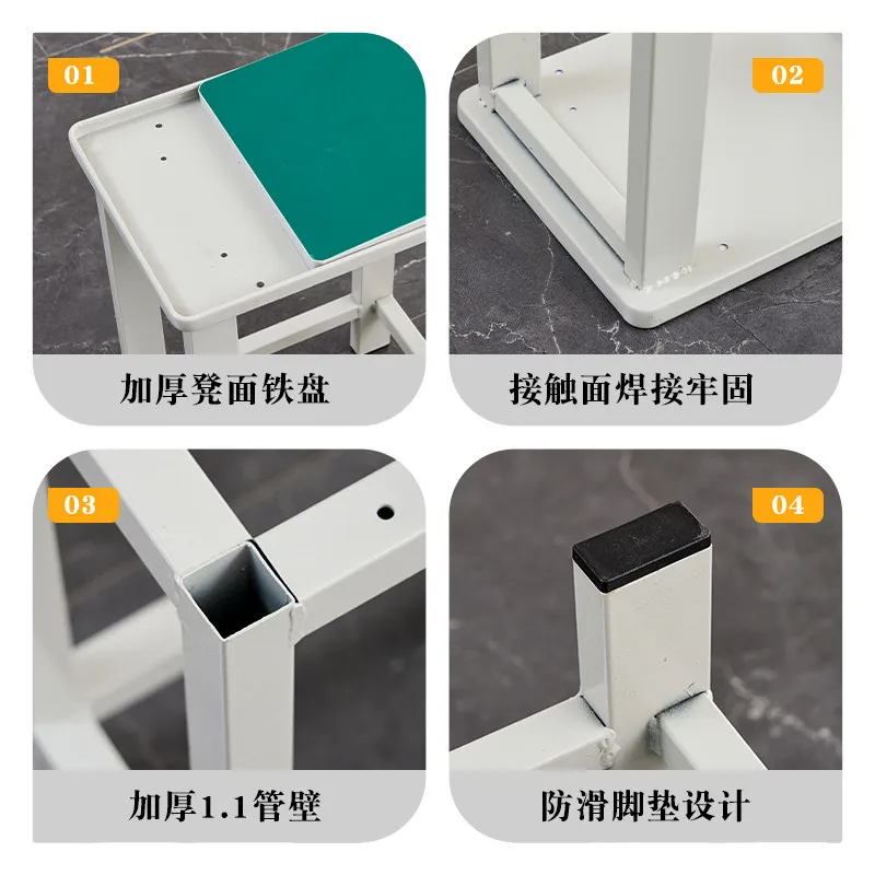 Small square stool for anti-static work in factory workshop School laboratory sewing machine Packaging inspection Operation