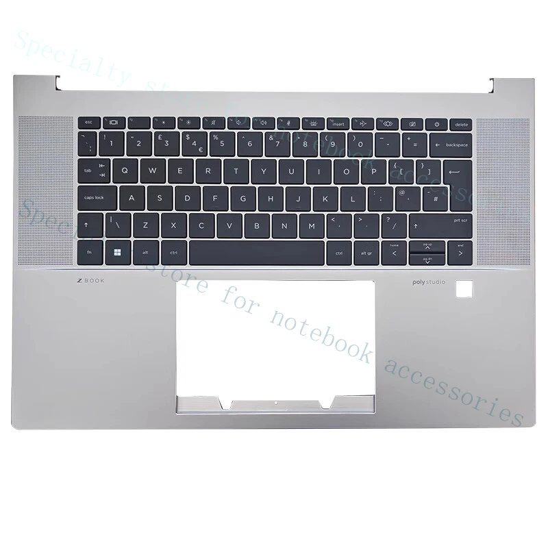 A+ Palmrest for HP ZBook Studio G9 G10 Keyboard UK