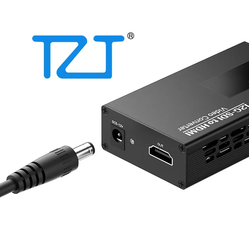 Tzt linkpi 12g-sdi zu hdmi-kompatibler Video konverter 4 kp60 Broadcast-Level-Übertragung mit bnc-Anschluss