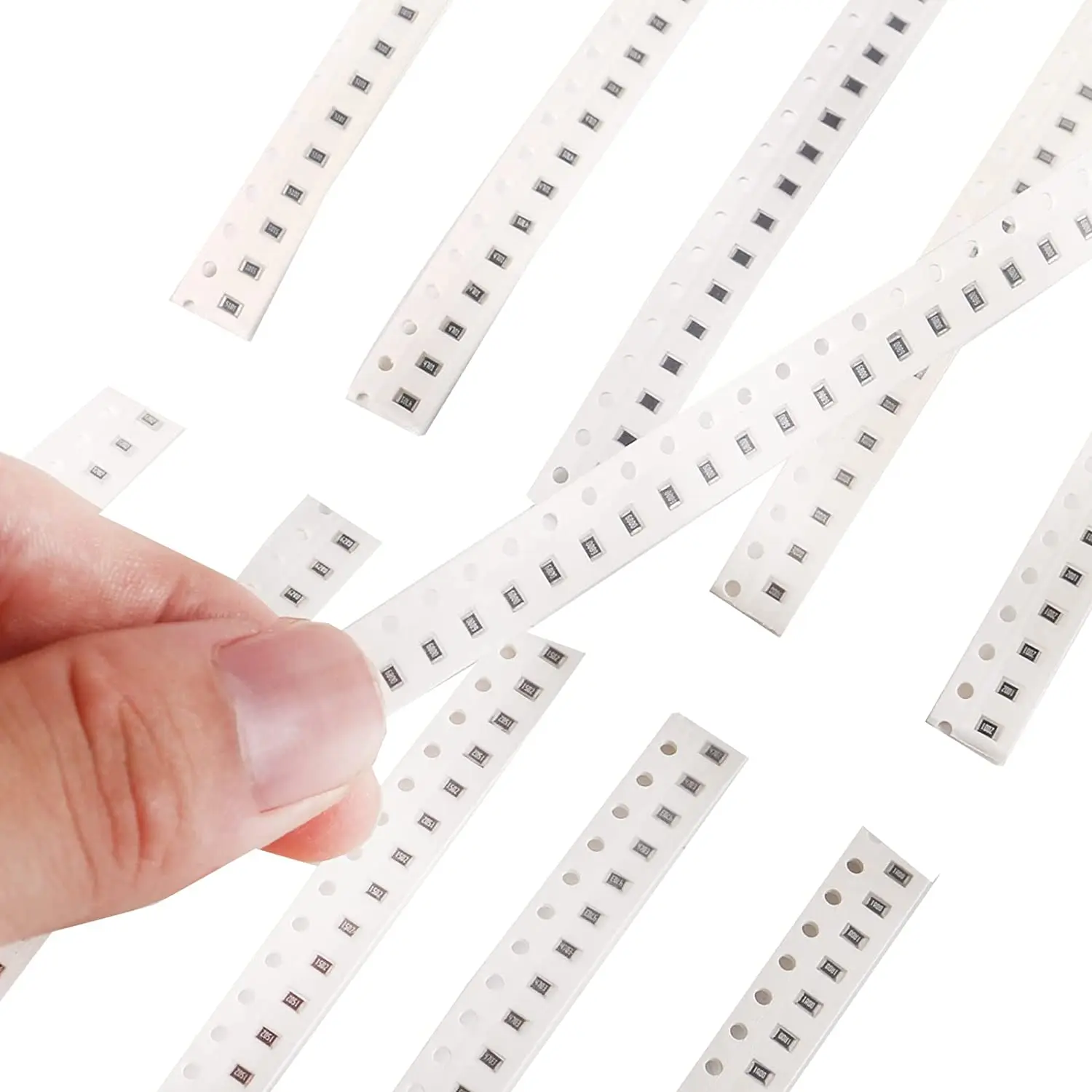 SMD Resistor Variedade Kit, 1206 Chip Resistor Kit, 60 Valor, 1% 1 W, 4W, 0.25W, 0 ohm-10M ohm, 1500Pcs