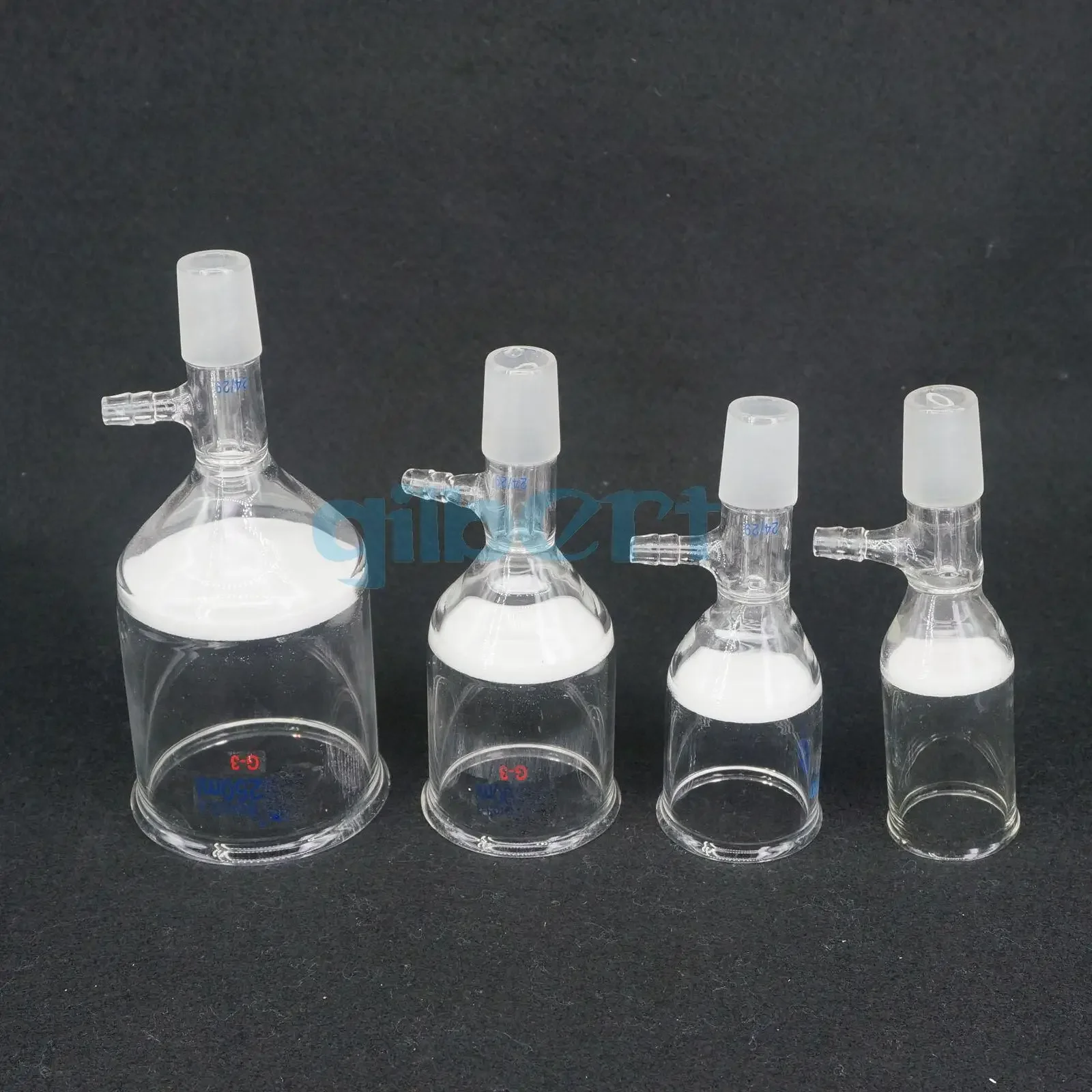 30ml 35ml Joint 24/29 Filter Funnel Sand Core G1 G2 G3 G4 G5 Coarse 2-70 Micron Lab Glass