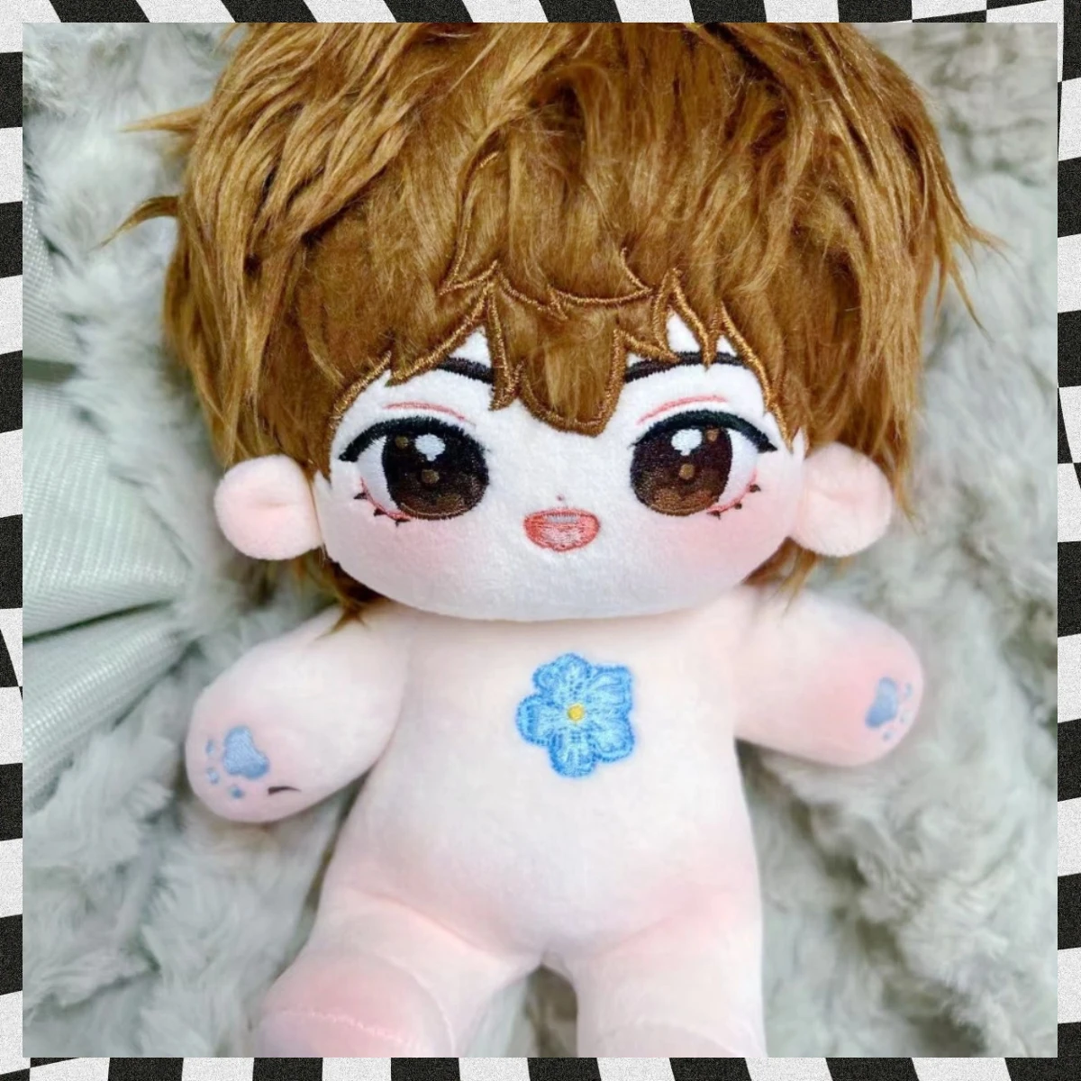 Muñeco de peluche Idol de 20cm Divas golpeó la carretera Tian Jia Rui Lan Tiantian vestido de peluche muñeca de algodón Fans enviar amigos regalo de Navidad