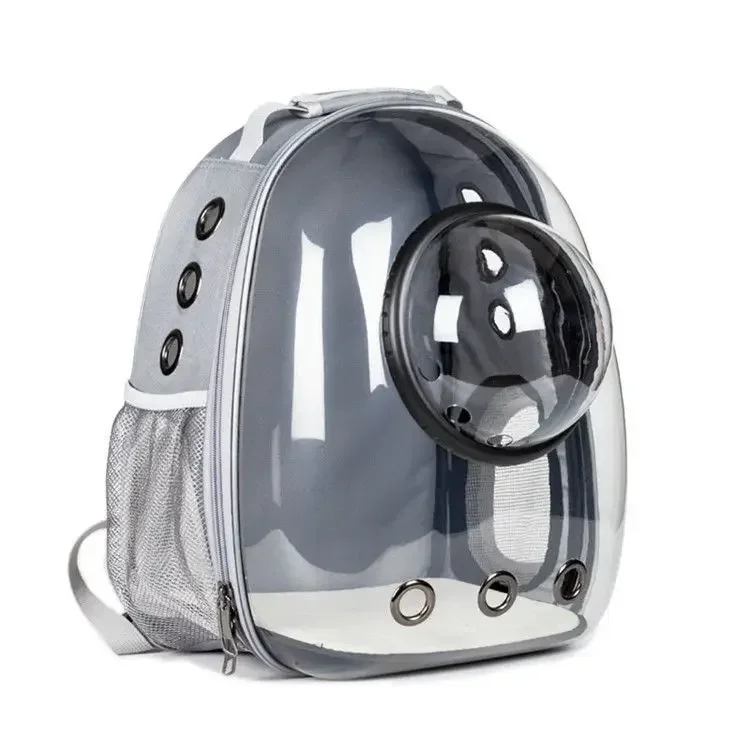 

Pet cat carrier Backpack Mesh camouflage outdoor travel product Breathable shoulder handling bag puppy cat