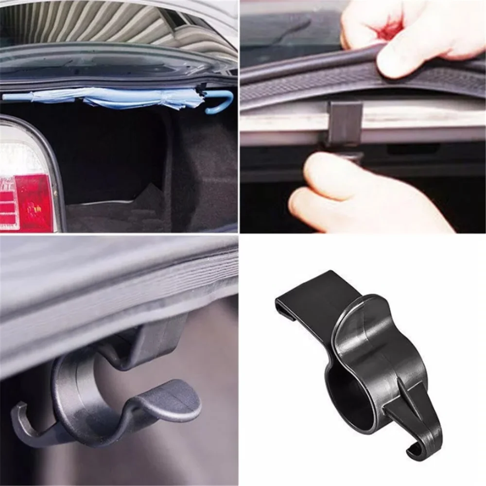 2pcs Car Trunk Hook Umbrella Hanger for Saab 9-3 9-5 9000 93 900 95 aero 9 3 42250 42252 9-2x 9-4x 9-7x