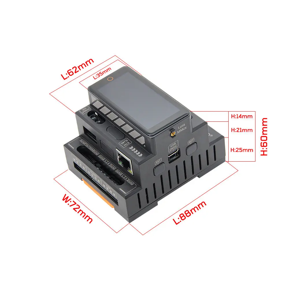 LILYGO T-Connect-Pro ESP32-S3 LORA CAN RS232 RS485 이더넷 지원