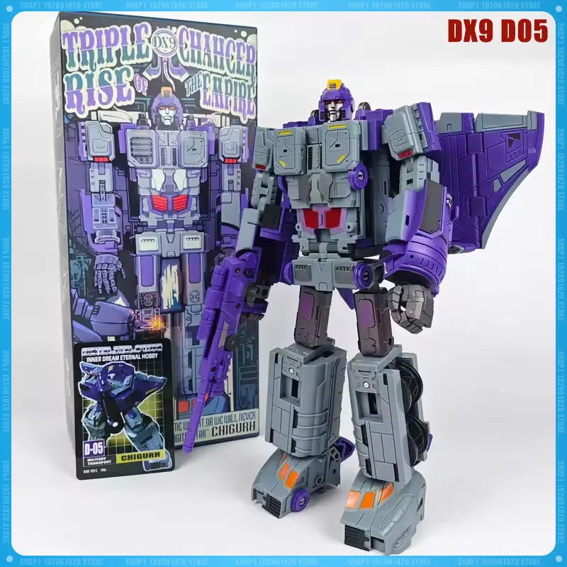 

IN STOCK G1 DX9 D05 Astrotrain Big Train Chigurh DX9 Triplee/ Changer Thomas Action Figure Transformation custom Robot Toy