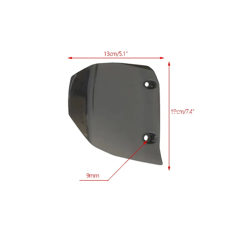 Motorcycle Windshield Side Windscreen Side Wind Deflector Flyscreen for Pan America 1250 and Pan America Special 1250S 2021-2022