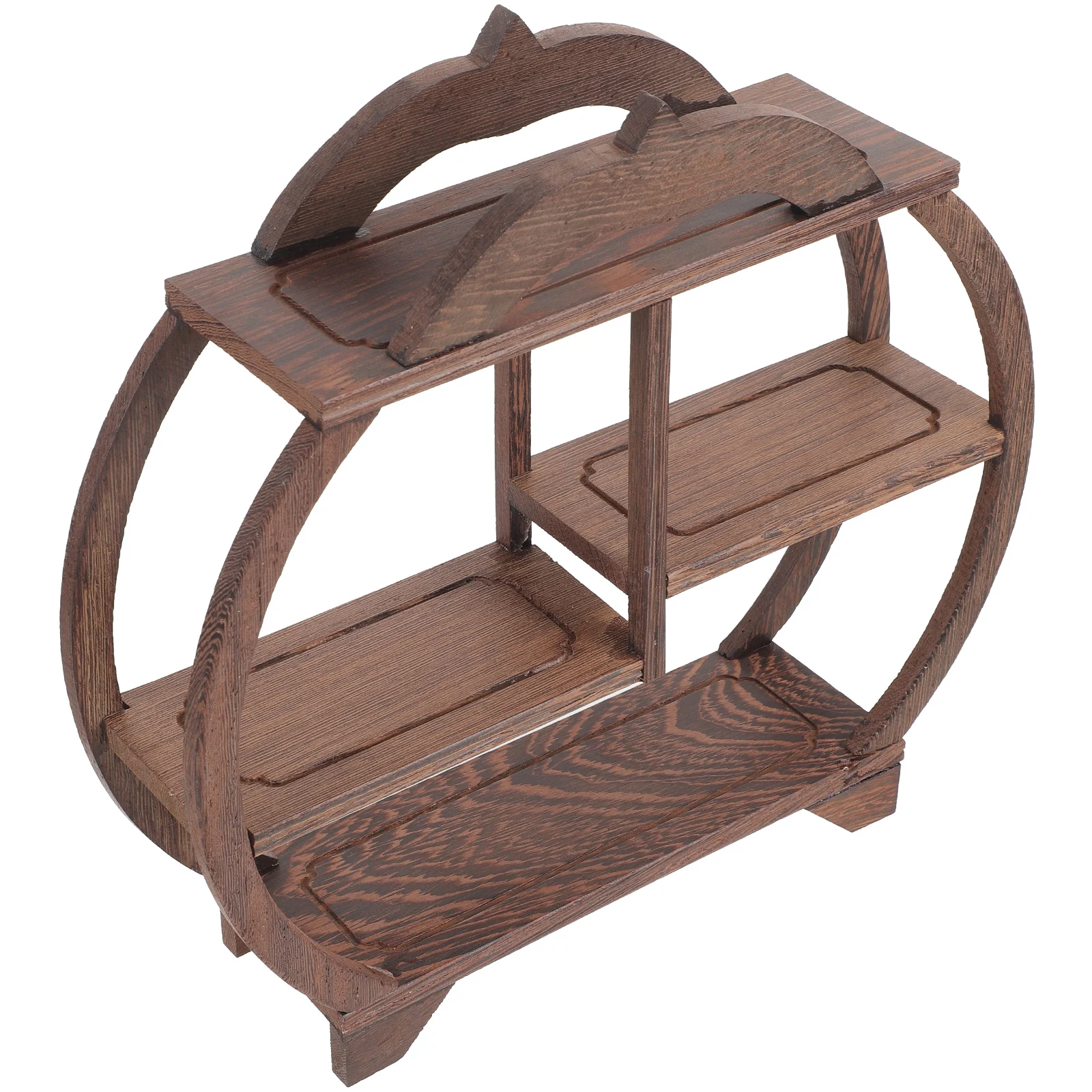 

Wooden Display St Curio Rack Shelf for Chinese Tea Set Simple Design White Corner Shelving Storage nament