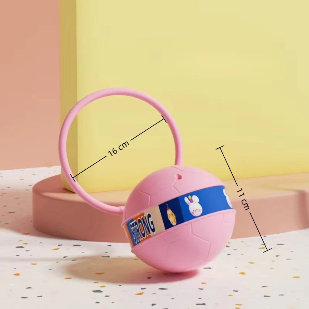 New Glowing Bouncing Ball ABS Sports Swing Ball Jumping Ball Sports