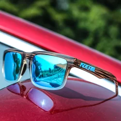 New Colors By KD332 Square Polarized Sunglasses For Men And Women KDEAM Brand Sun Glasses Included Zipper Case Easy To Carry
