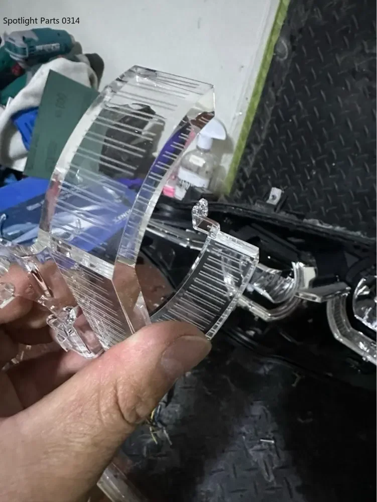 

For BMW F30 2017 Acrylic Light Guide Block Car Accessories Angel Eyes