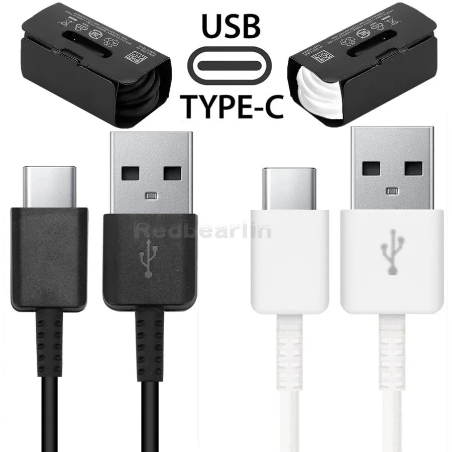 10PCs 1M 3FT Type c USB C Charger Cable Fast Quick Charging Cables For Samsung Galaxy S10 S8 S20 S22 S23 Note 10 htc lg