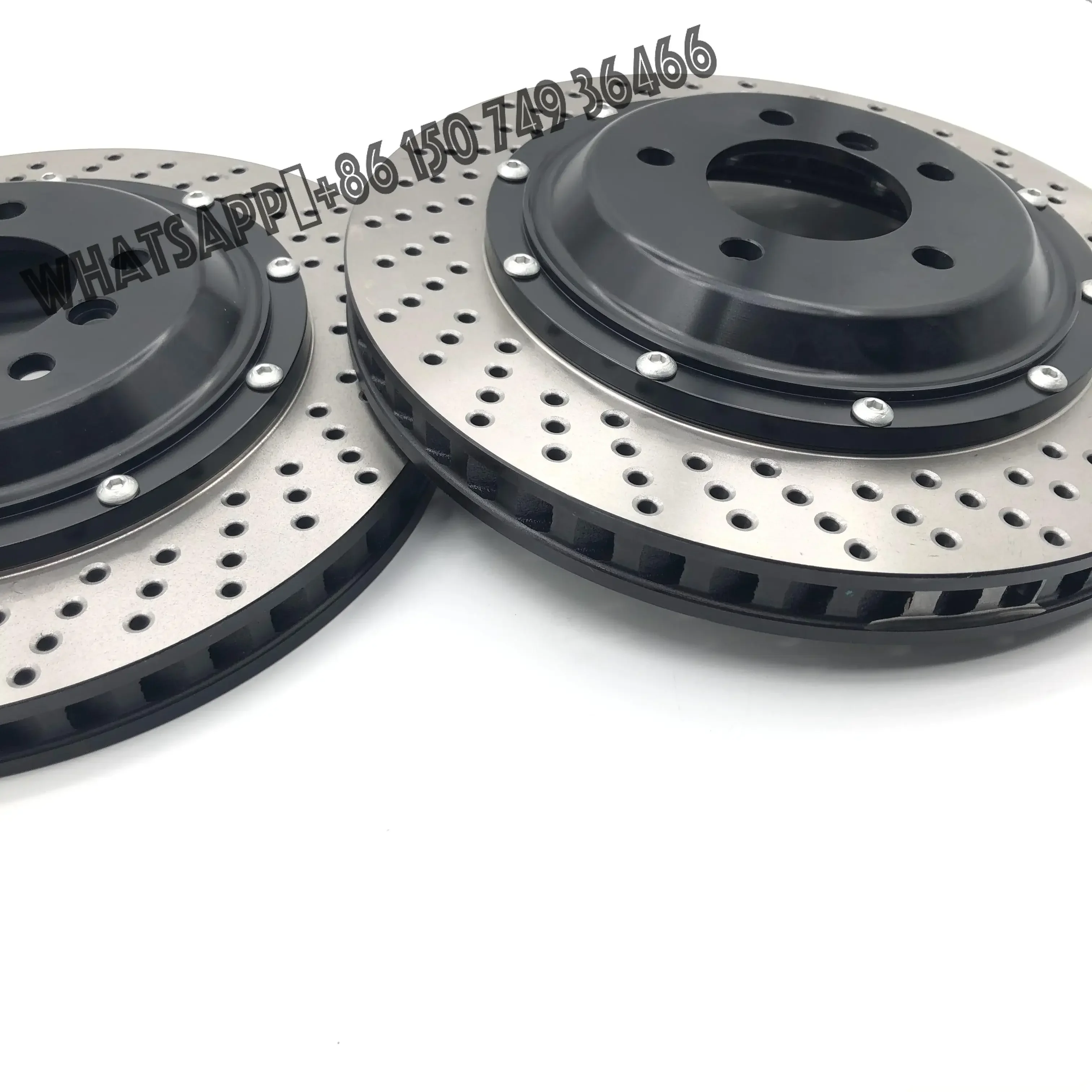 

High Performance Drilled Brake Discs Rotors Customized Brake Disc OEM Number Fits for BMW Honda Mazda Audi A4 B9 New Condition