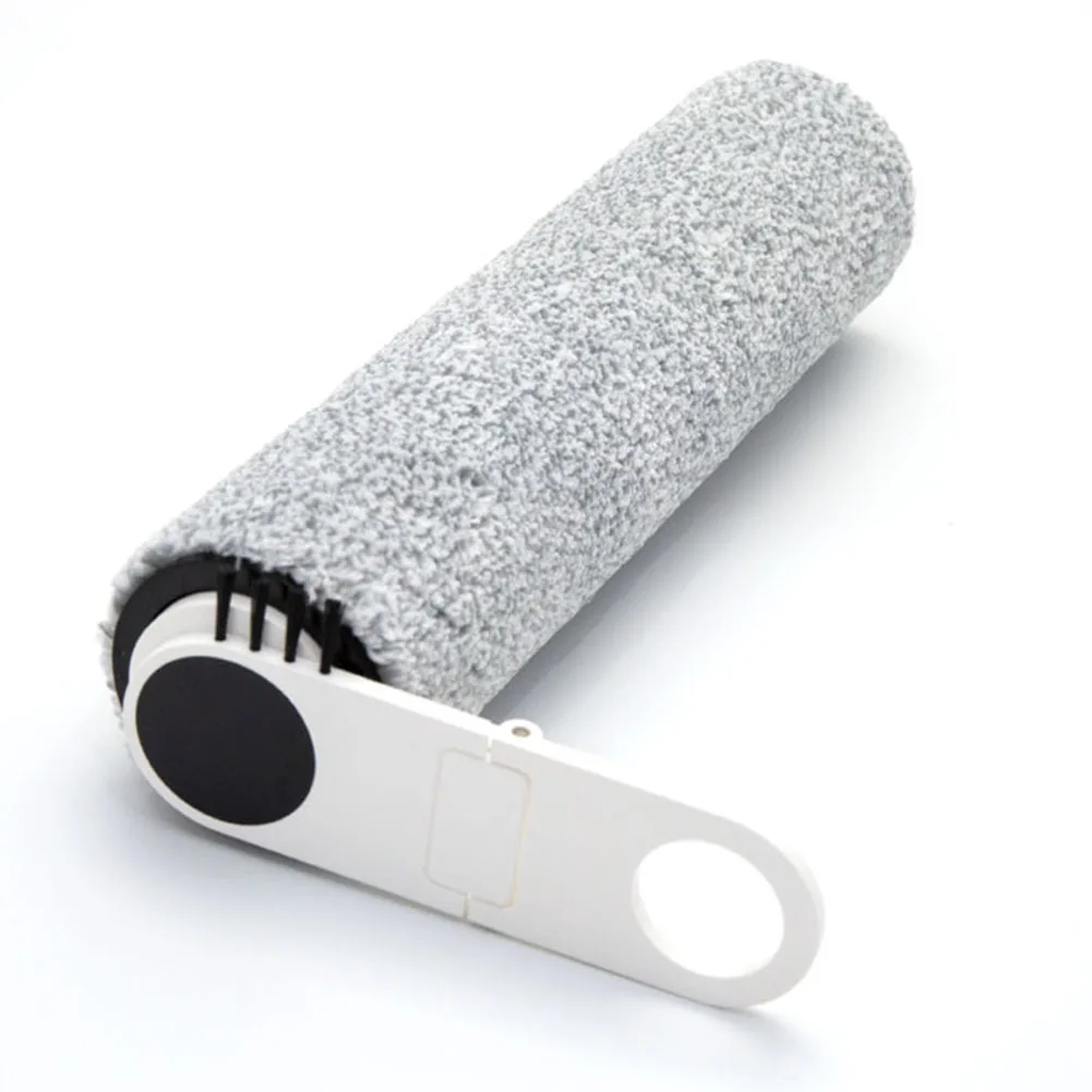1 Set Soft Velvet Roller Brush With Cleaning Brush For Mamibot For Flomo I Plus For Atvel F16 For Ultimate Vacuum Cleaner Parts